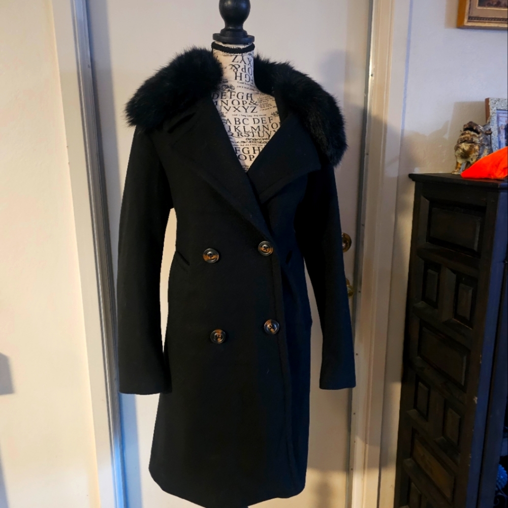 Black coat